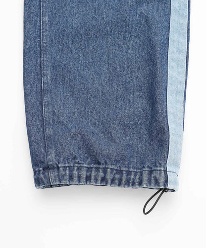 DENIM CONTRAST LINE PANTS