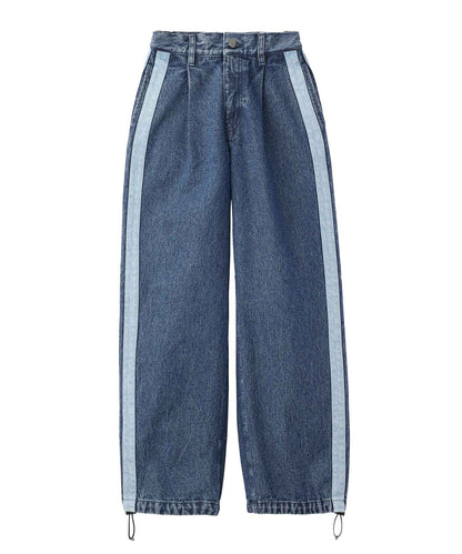 DENIM CONTRAST LINE PANTS