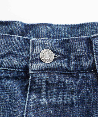 DENIM CONTRAST LINE PANTS