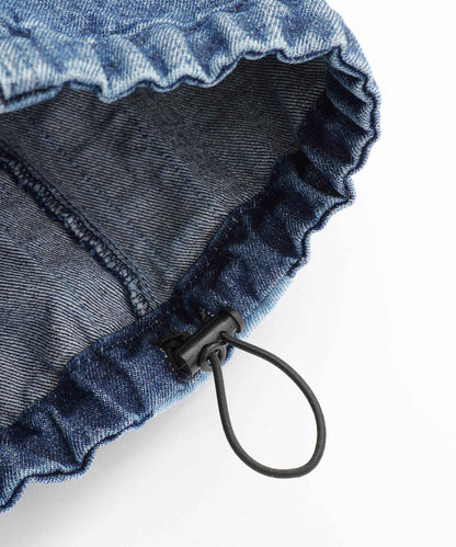 DENIM CONTRAST LINE PANTS