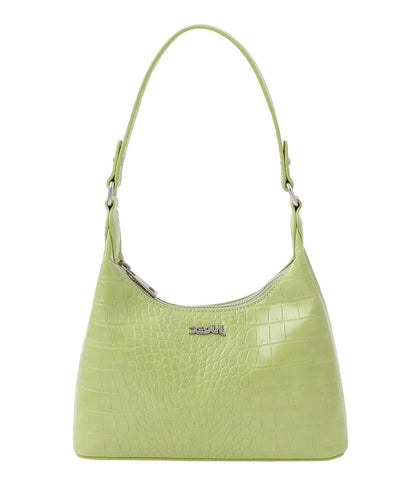 FAUX CROC MINI HAND BAG