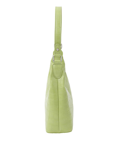 FAUX CROC MINI HAND BAG