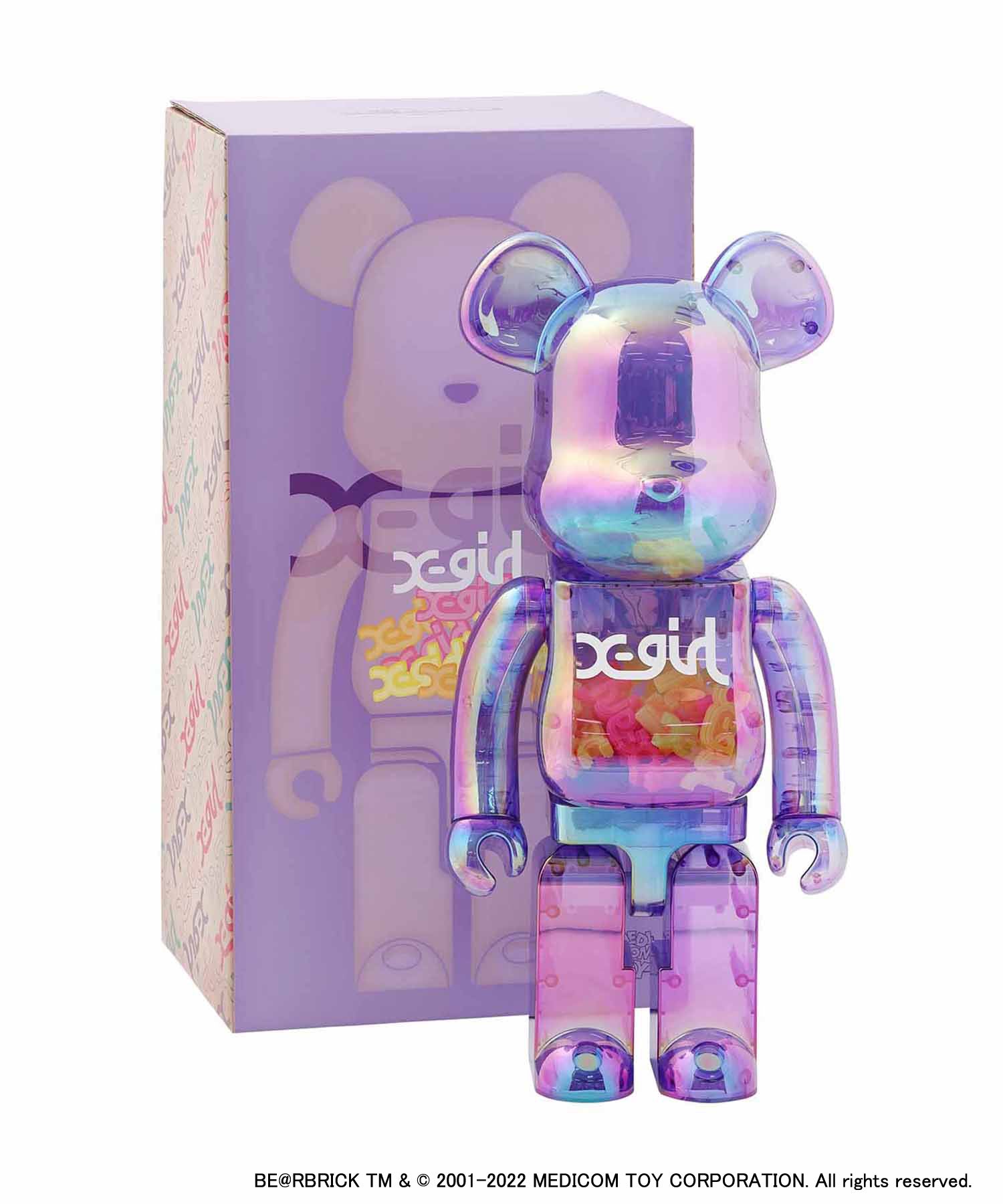 BE@RBRICK X-girl 2021 100％ & 400％ - フィギュア