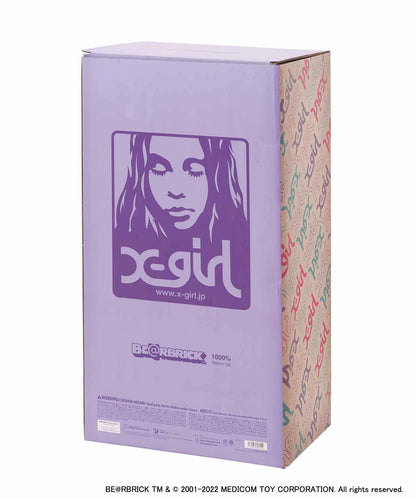 BE@RBRICK X-girl 2022 1000%
