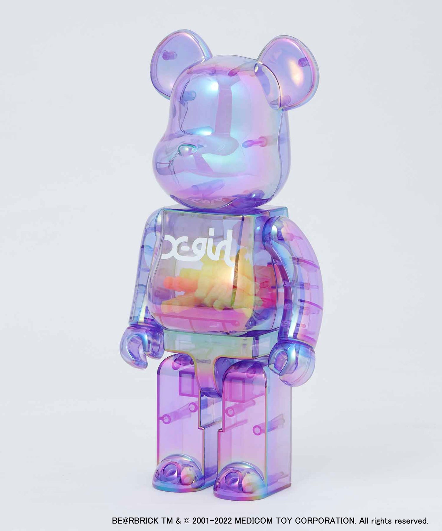 BE@RBRICK X-girl 2022 400% & 100%