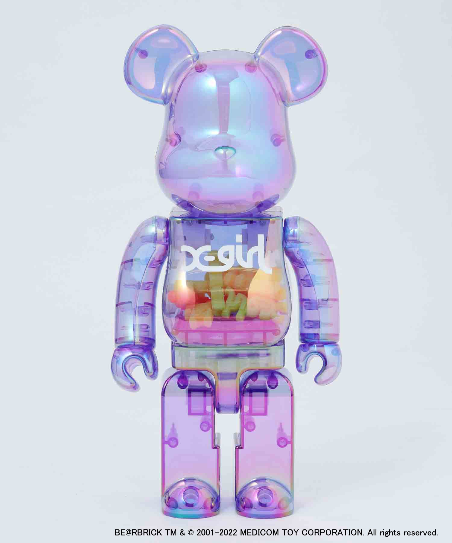 BE@RBRICK X-girl × YURINO 100％ & 400％-