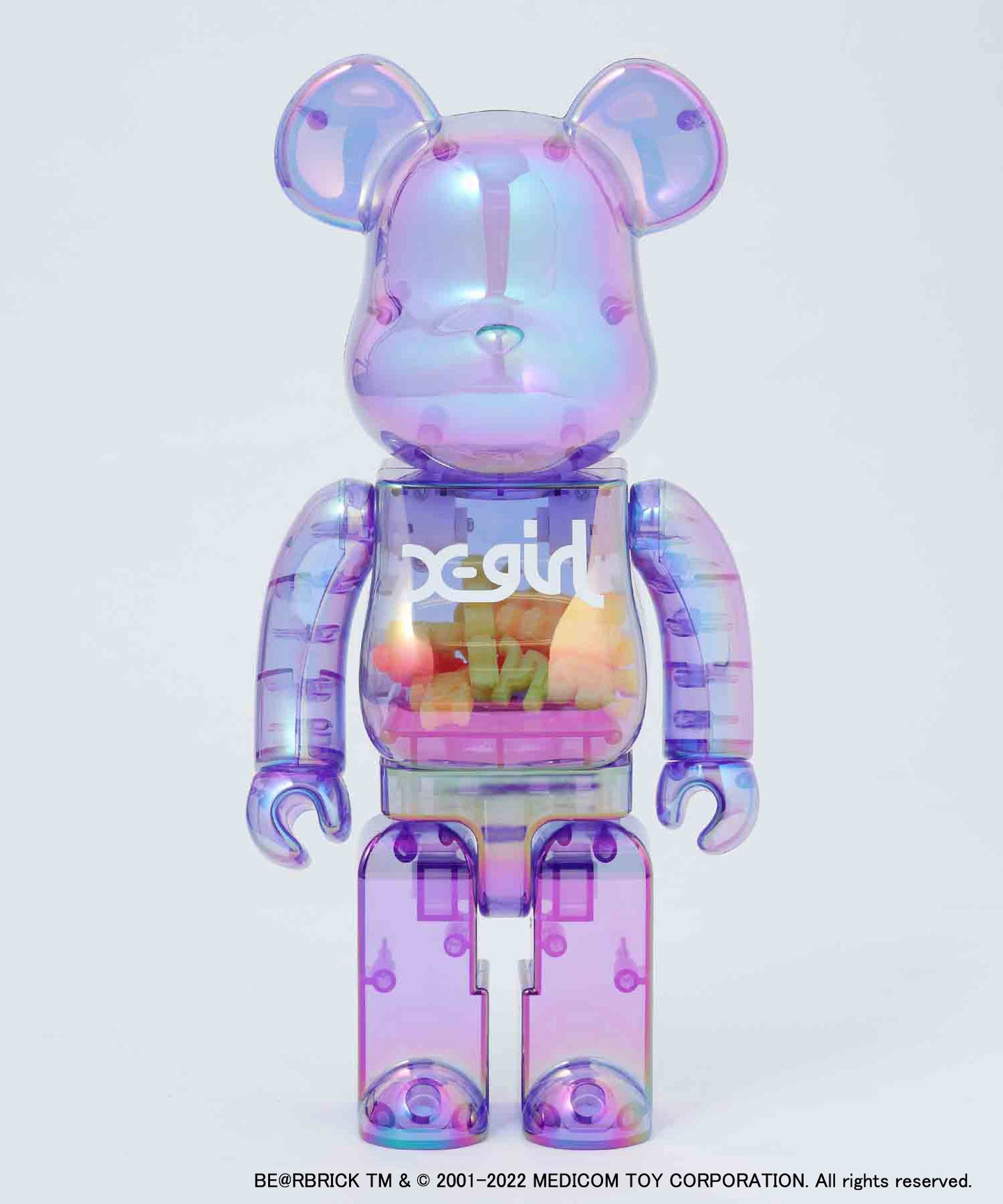 BE@RBRICK X-girl 2022 400% & 100%