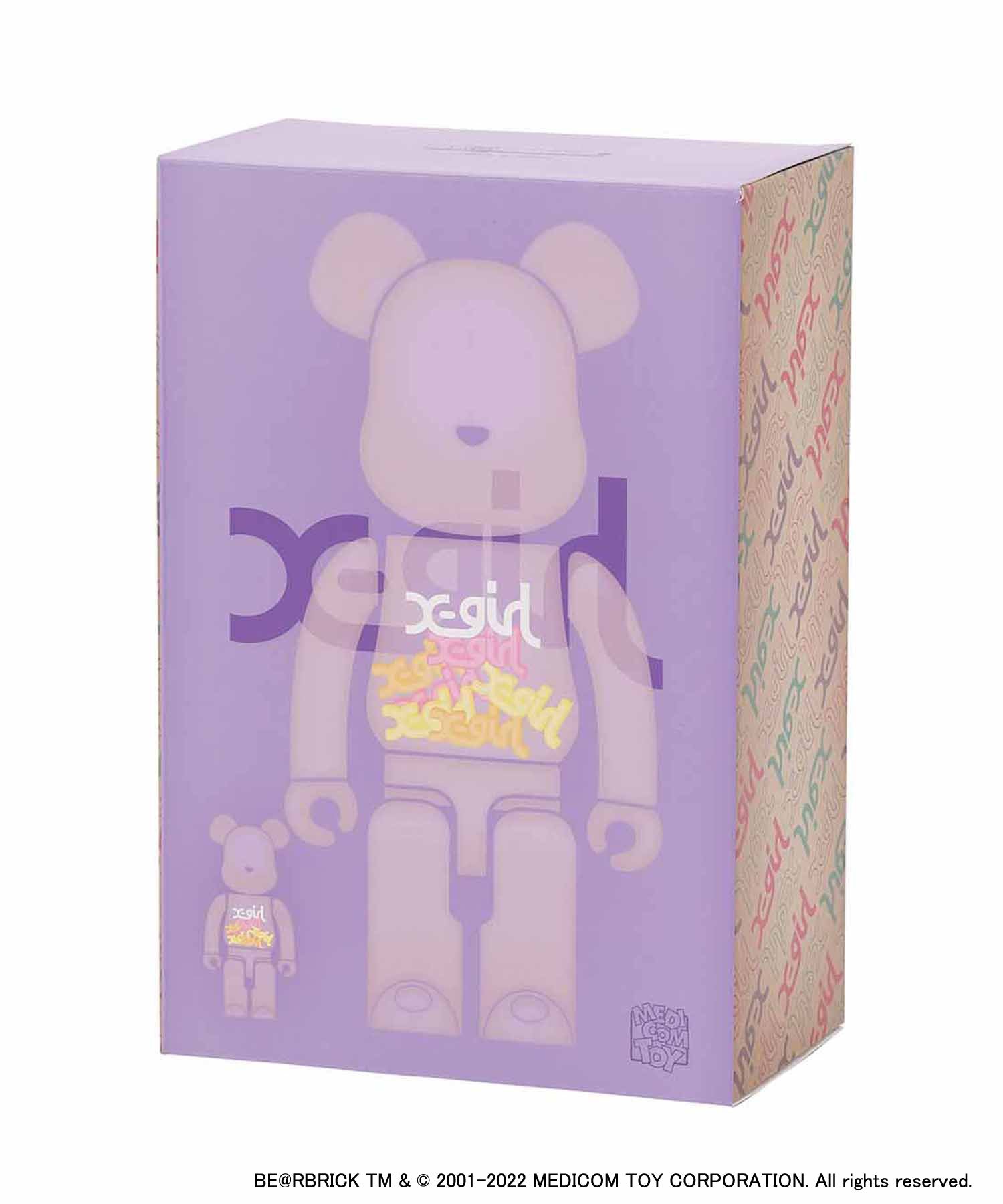 BE@RBRICK X-girl 2022 400% & 100% | X-girl