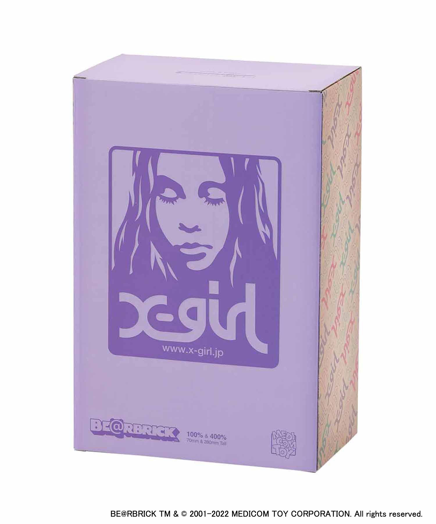 BE@RBRICK X-girl 2022 400% & 100% BE@RBRICK X-girl 2022 400% & 100%
