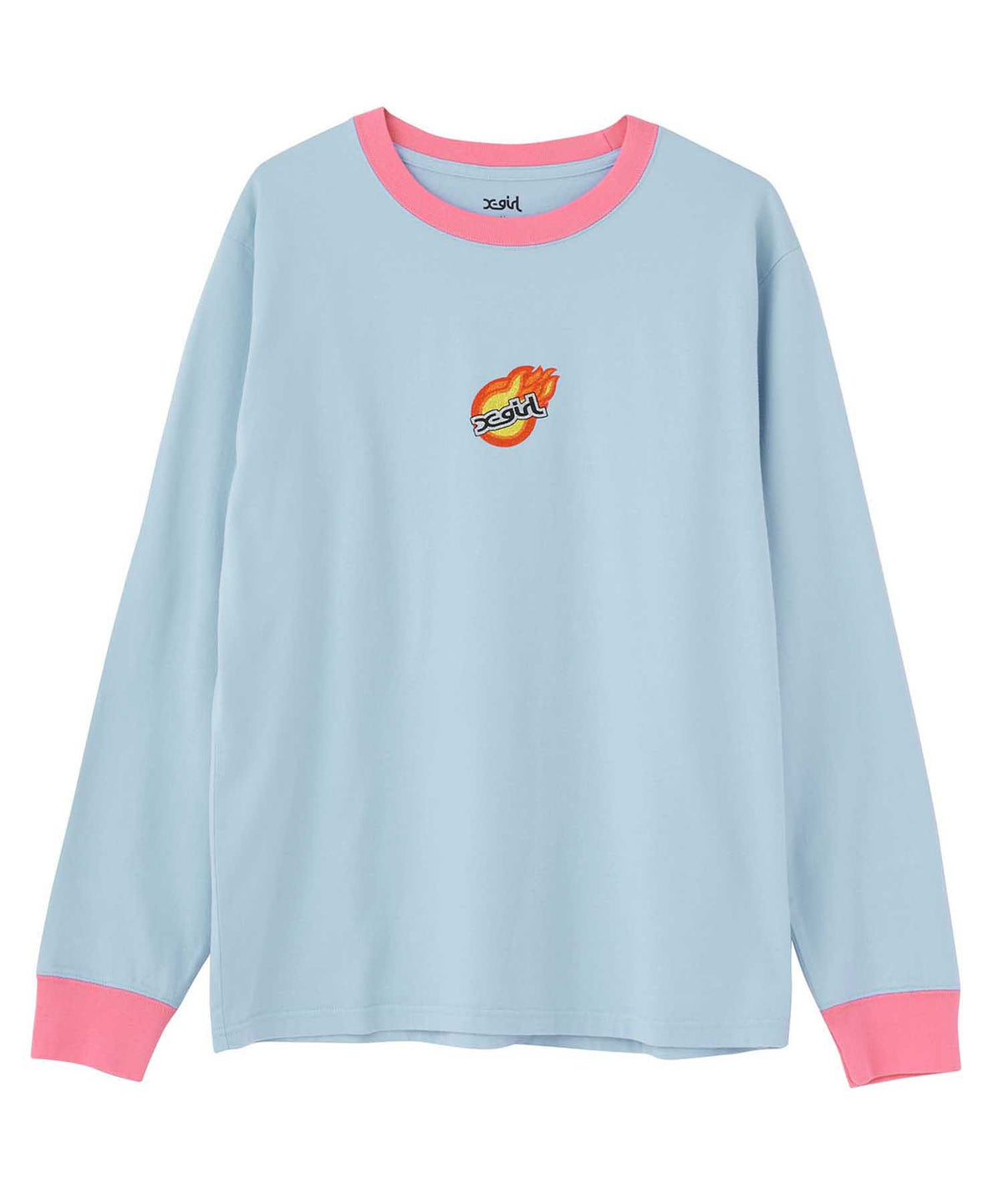 Shop the Xgirl Fire Ball L/S Classic Tee Real Girls' Streetwear at X