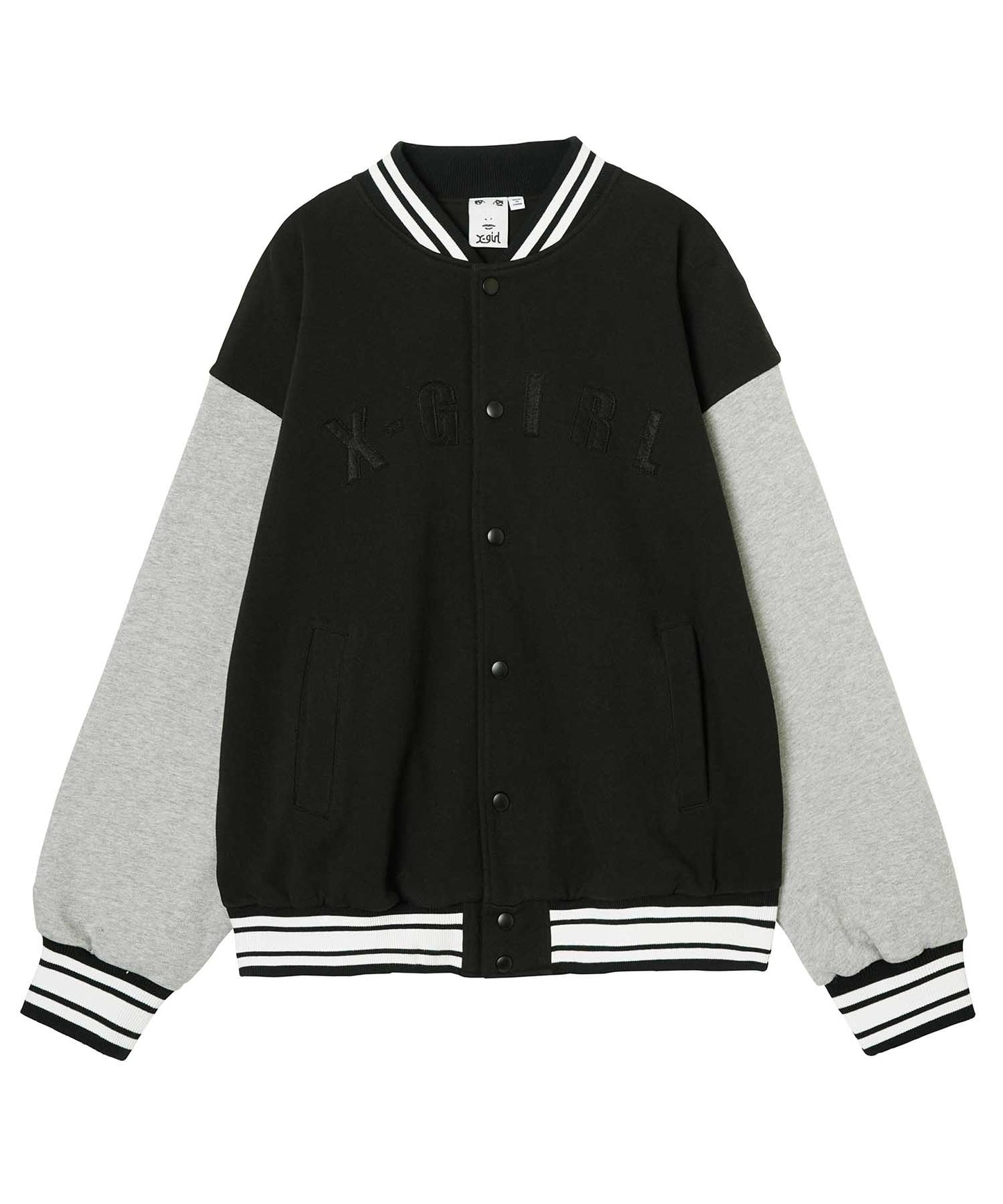 SWEAT VARSITY JACKET