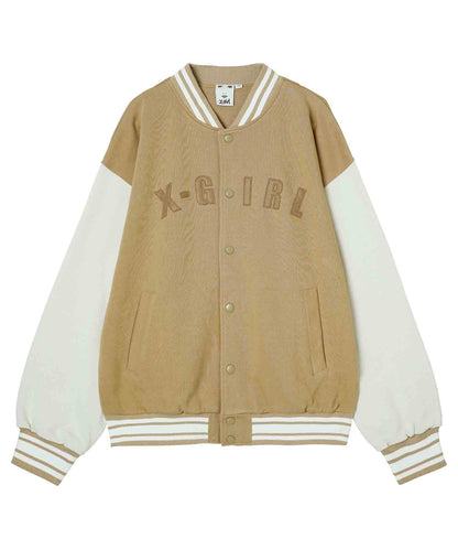 SWEAT VARSITY JACKET