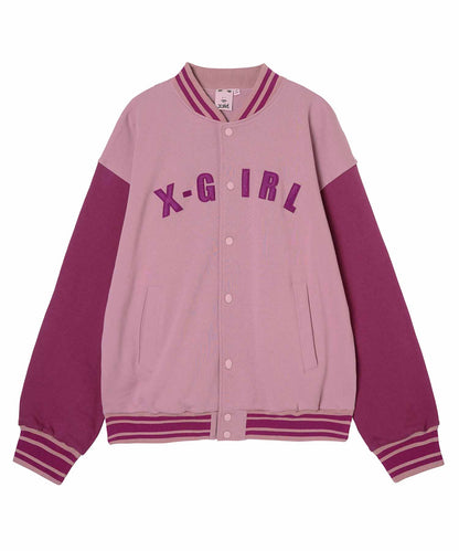 SWEAT VARSITY JACKET