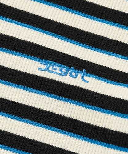 MULTI STRIPE COMPACT TOP