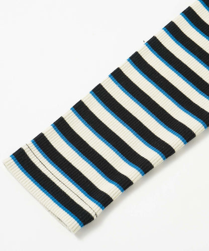 MULTI STRIPE COMPACT TOP