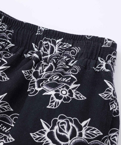 TATOO PATTERN PANTS