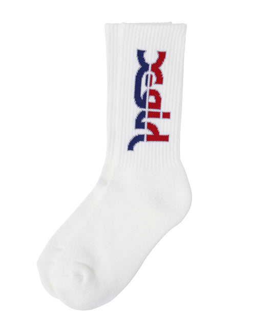ATHLETIC LOGO RIB SOCKS
