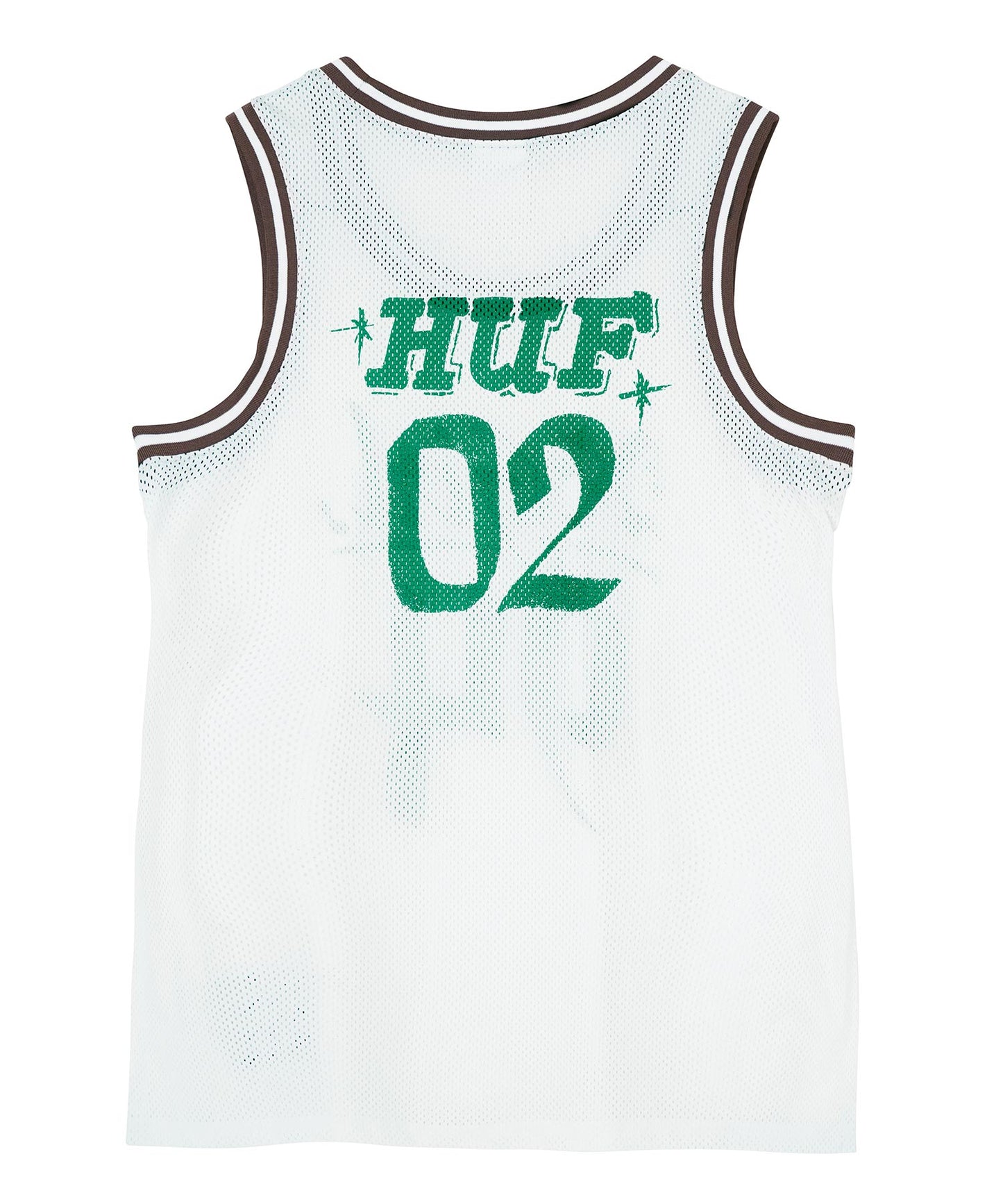 X-girl × HUF HOME TEAM JERSEY TANK