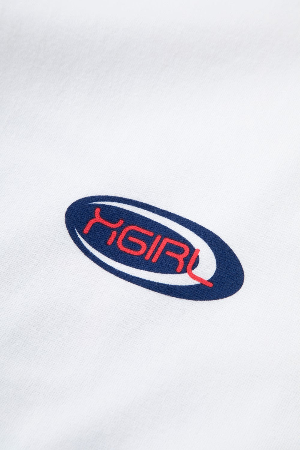 MULTI COLOR OVAL LOGO L/S REGULAR TEE - X-girl