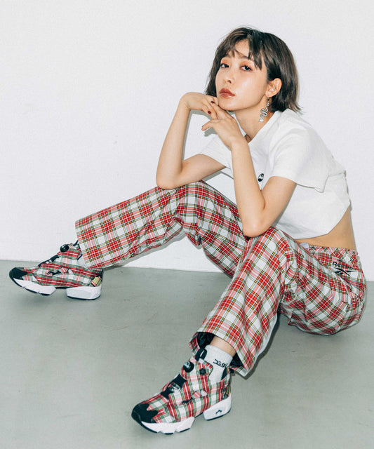 X-girl x Reebok PLAID INSTAPUMP FURY