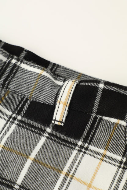 PLAID FLARE PANTS - X-girl