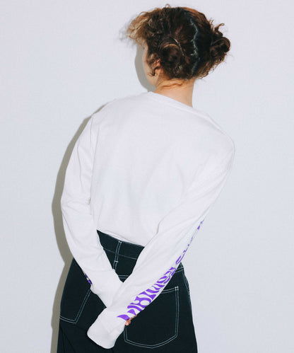 MARBLE BUTTERFLY L/S TEE
