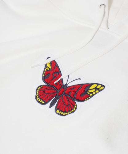BUTTERFLY PATCH SWEAT HOODIE