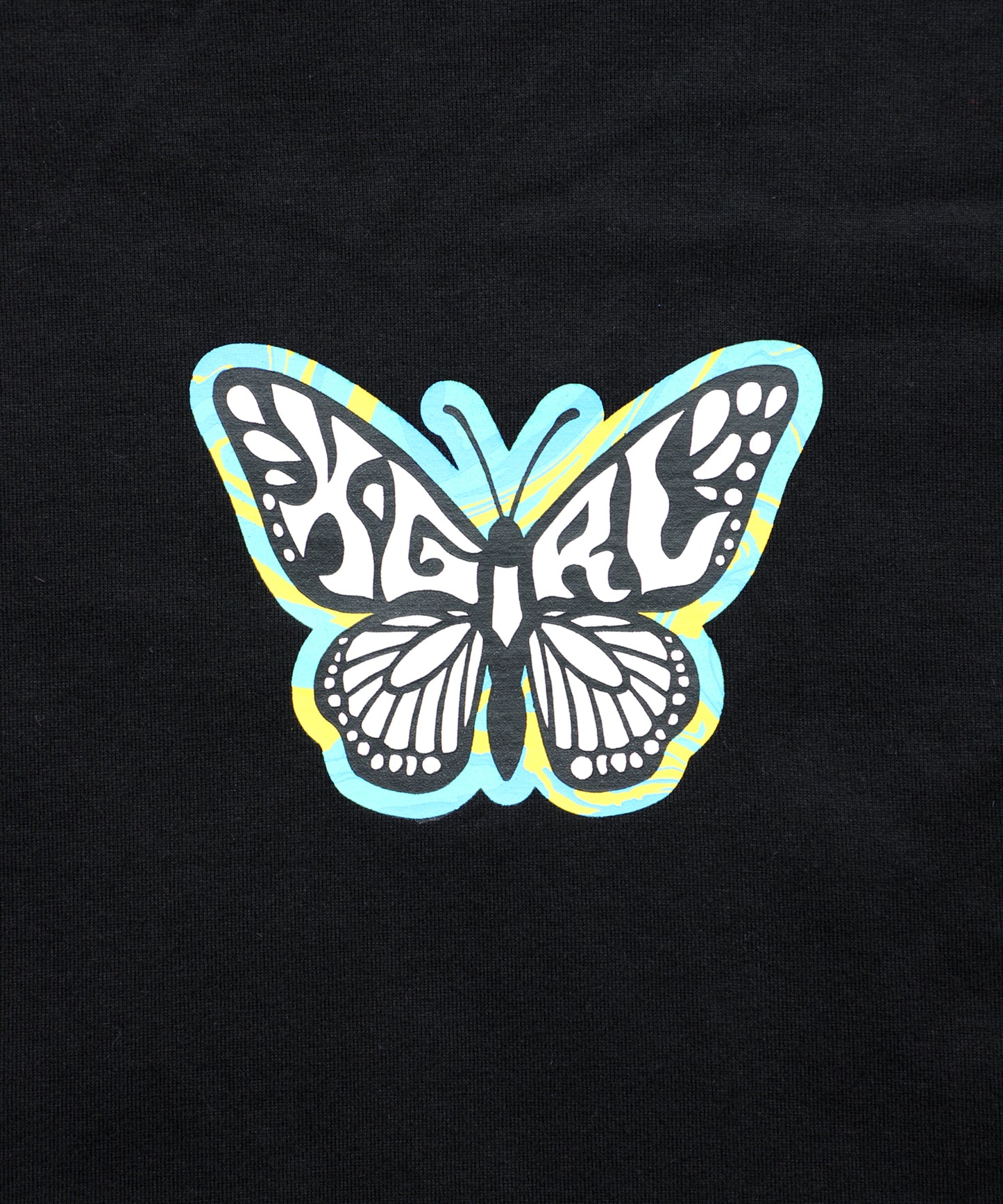 MARBLE BUTTERFLY L/S TEE