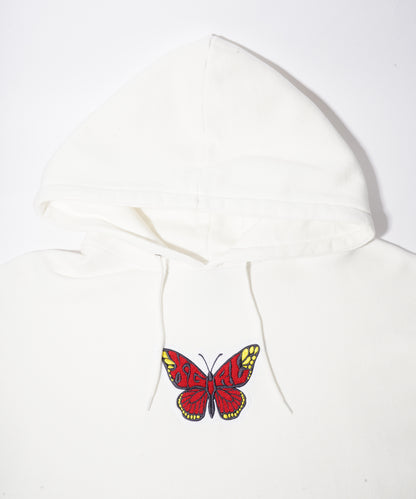 BUTTERFLY PATCH SWEAT HOODIE
