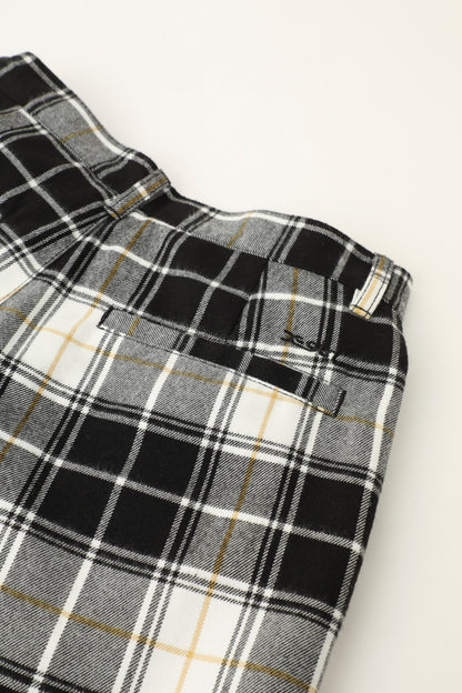 PLAID FLARE PANTS - X-girl