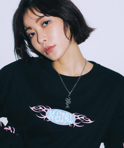 TRIBAL LOGO L/S TEE