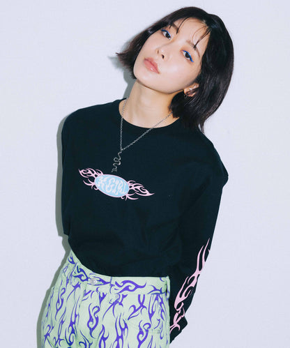 TRIBAL LOGO L/S TEE