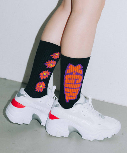 DAISY RIB SOCKS