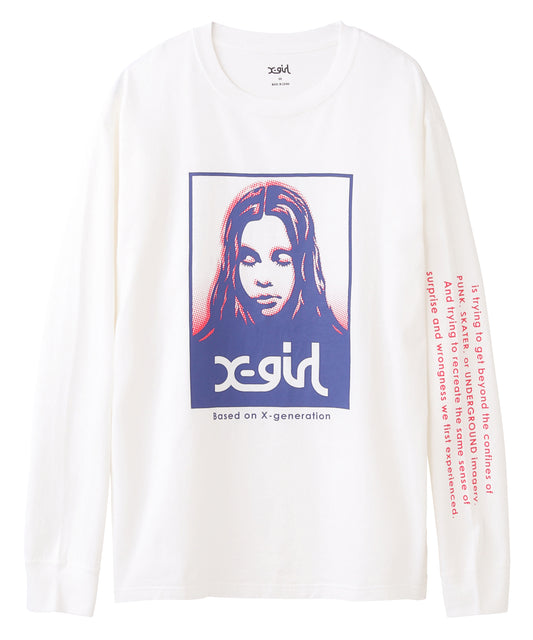 BOX FACE L/S TEE