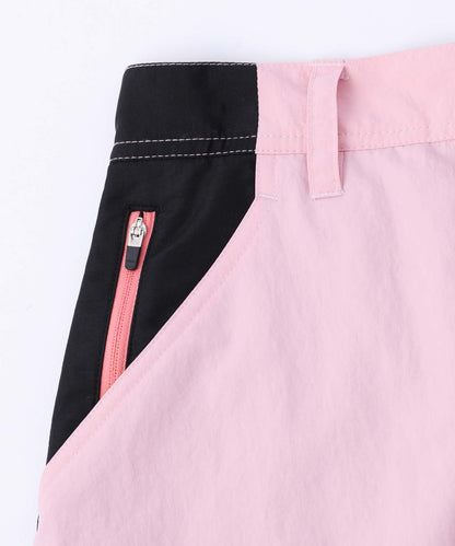COLOR BLOCK CARGO MAXI SKIRT - X-girl
