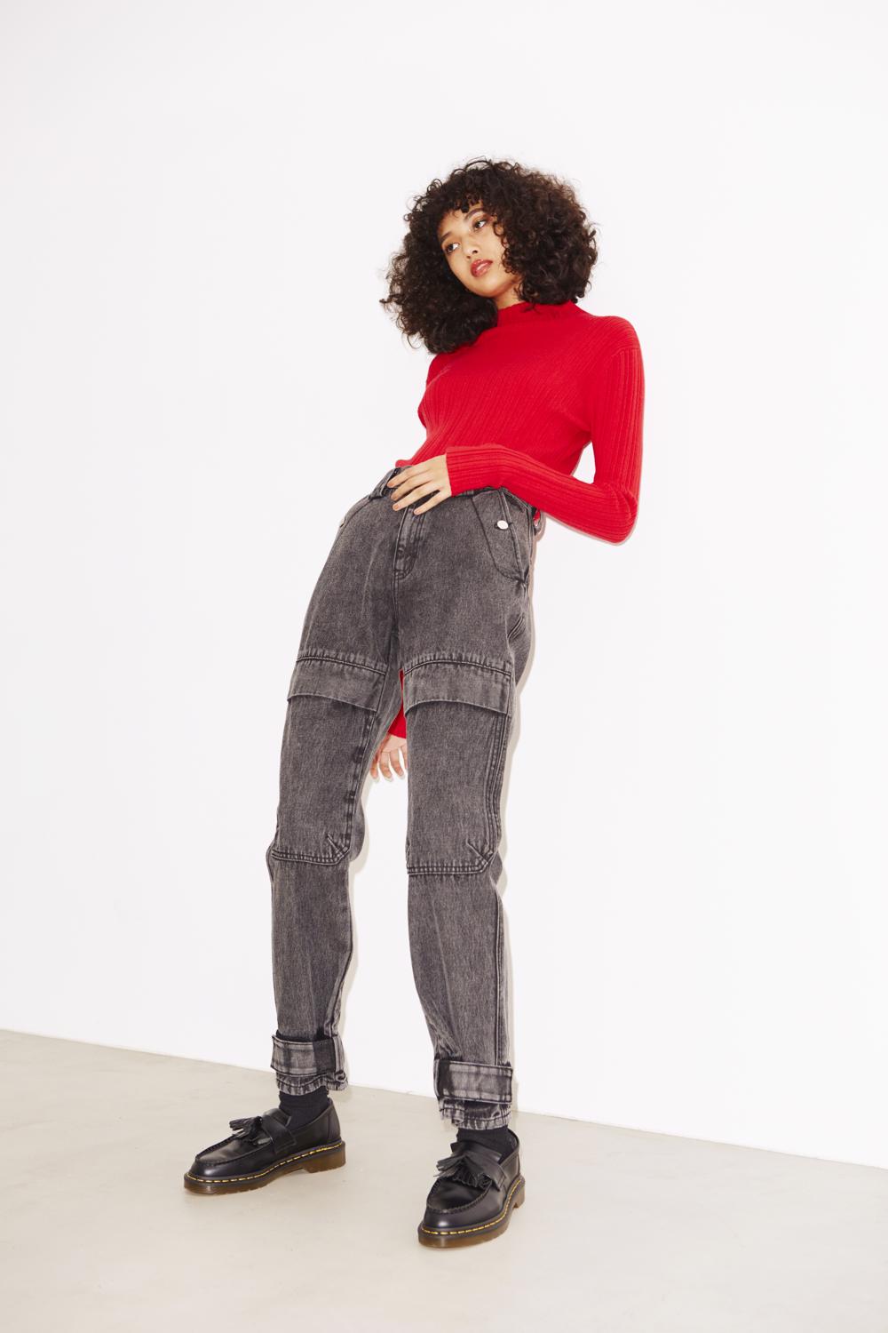 DENIM CARGO PANTS - X-girl
