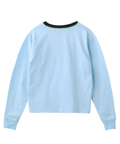 GRADATION MILLS LOGO L/S BABY TEE, T-SHIRT, X-Girl  