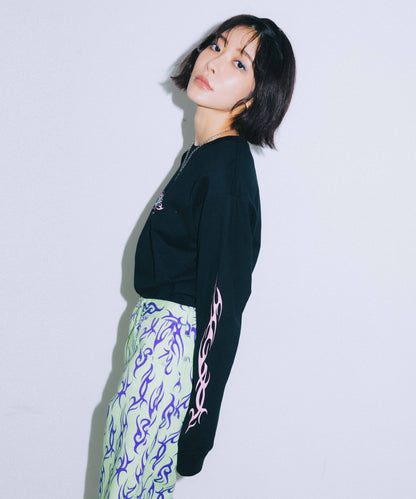 TRIBAL LOGO L/S TEE