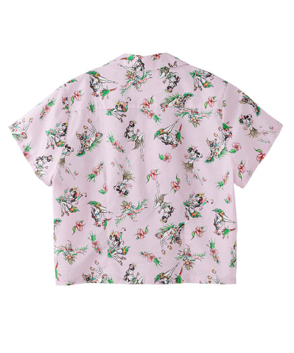 X-girl x FALINE GIRLS ALOHA SHIRT, SHIRT, X-Girl  