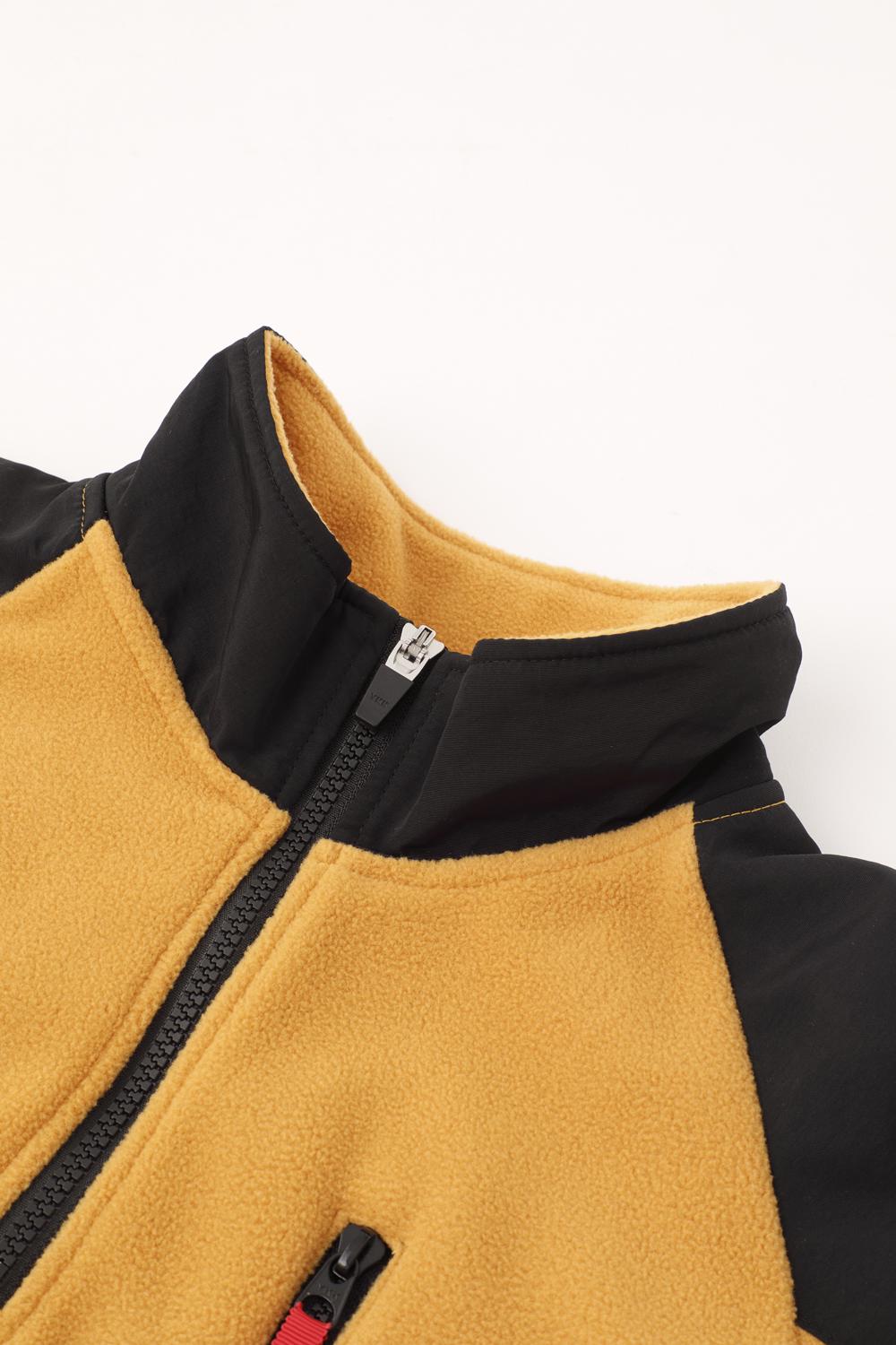 HALF ZIP FLEECE DRESS - X-girl