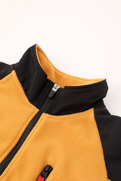 HALF ZIP FLEECE DRESS - X-girl