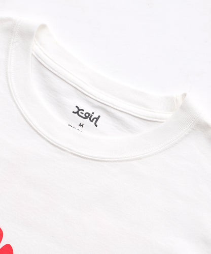 DISTORTED LOGO L/S TEE