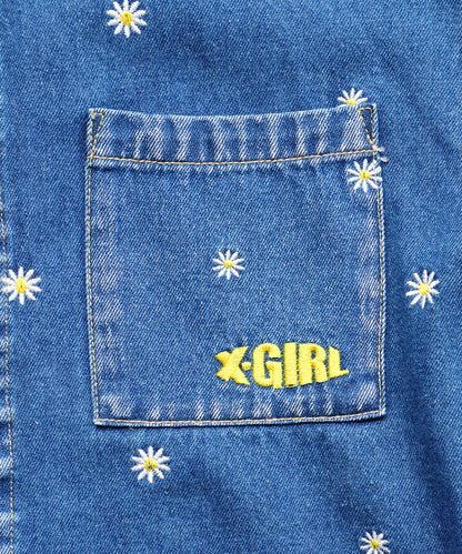 DAISY EMBROIDERY SHIRT