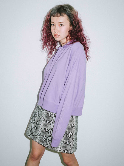 POLO L/S SHIRT - X-girl