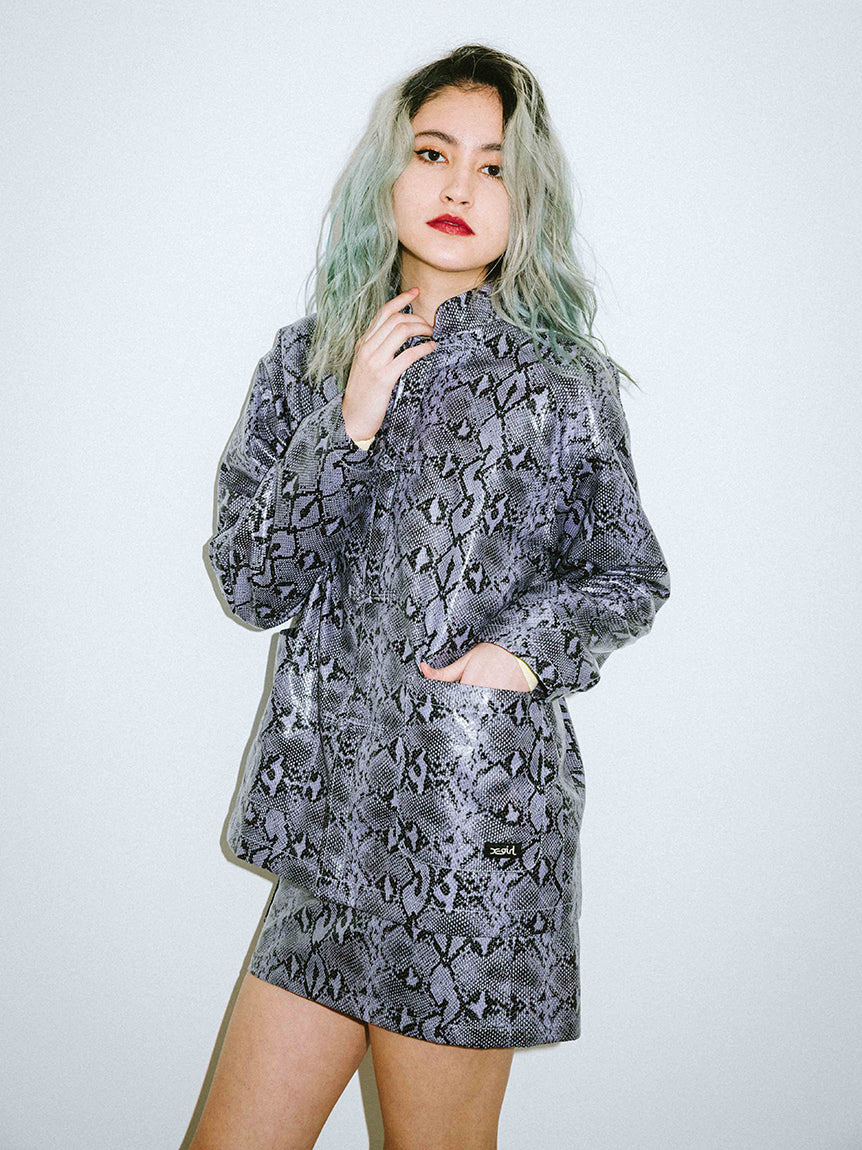 SNAKE PATTERN SKIRT - X-girl