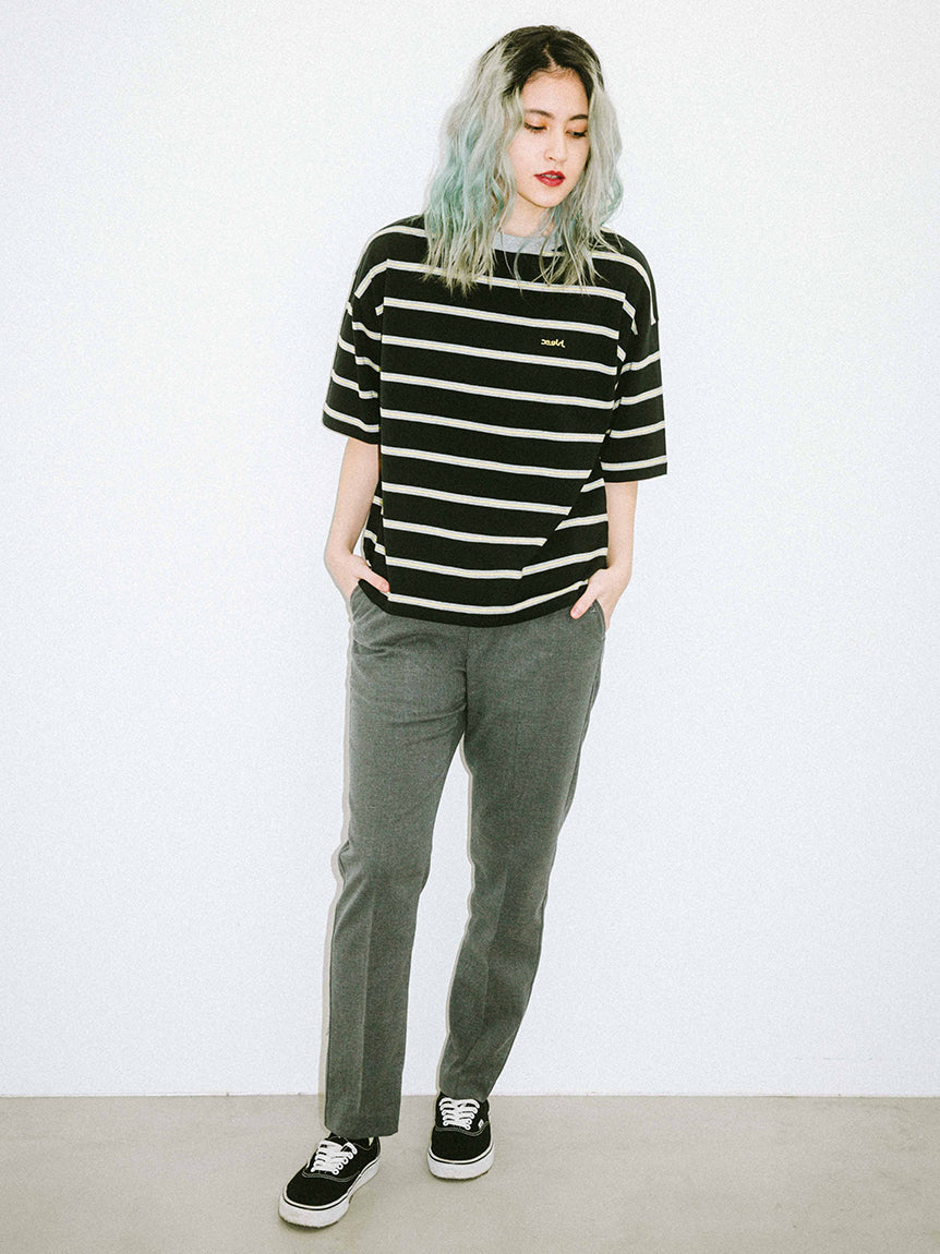 STRIPED H/S TEE - X-girl