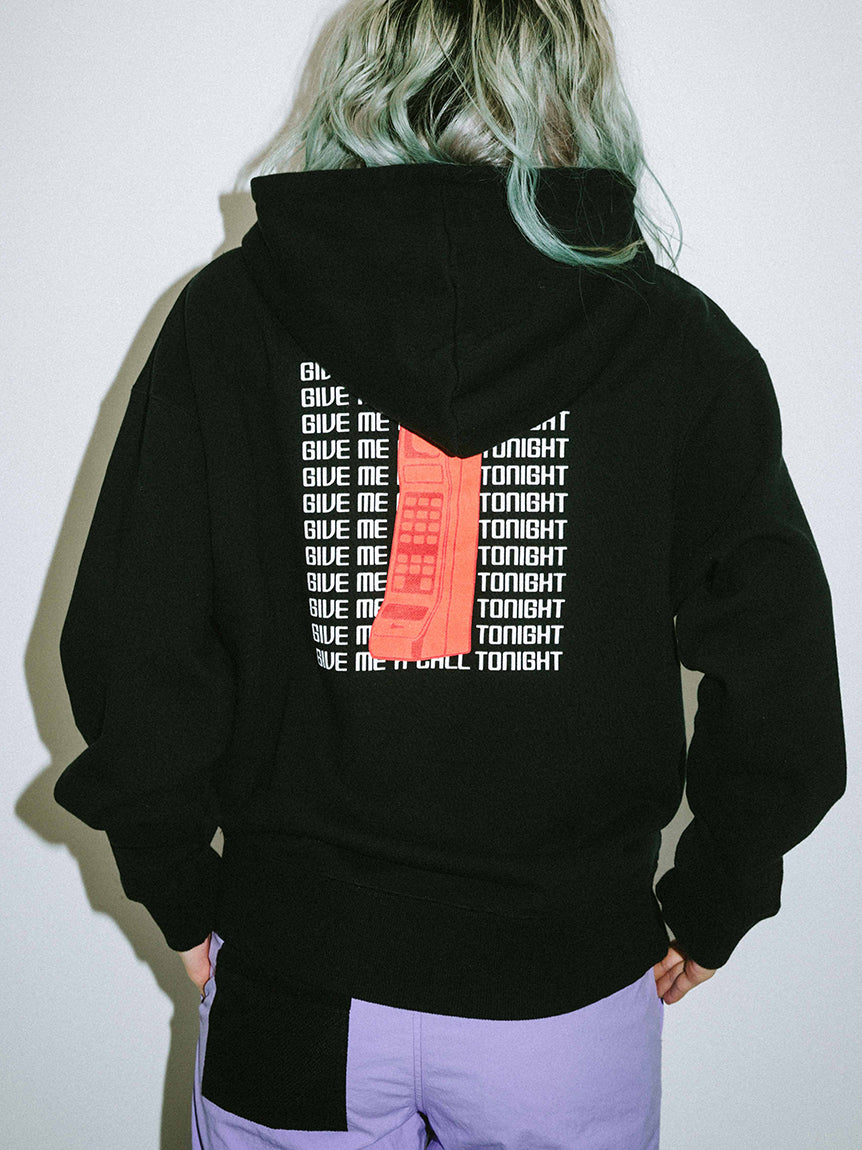 RETRO PHONE SWEAT HOODIE - X-girl
