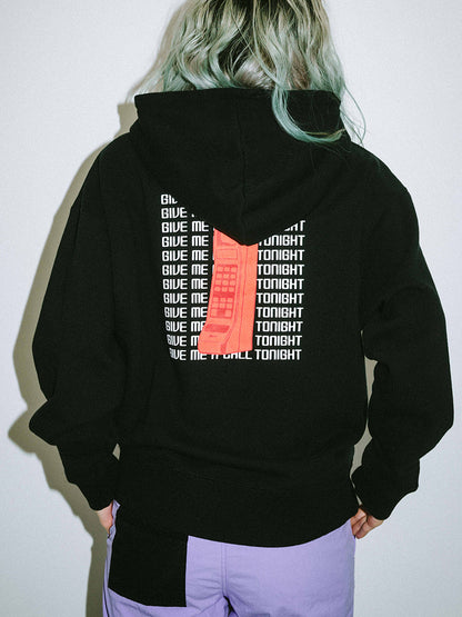 RETRO PHONE SWEAT HOODIE - X-girl