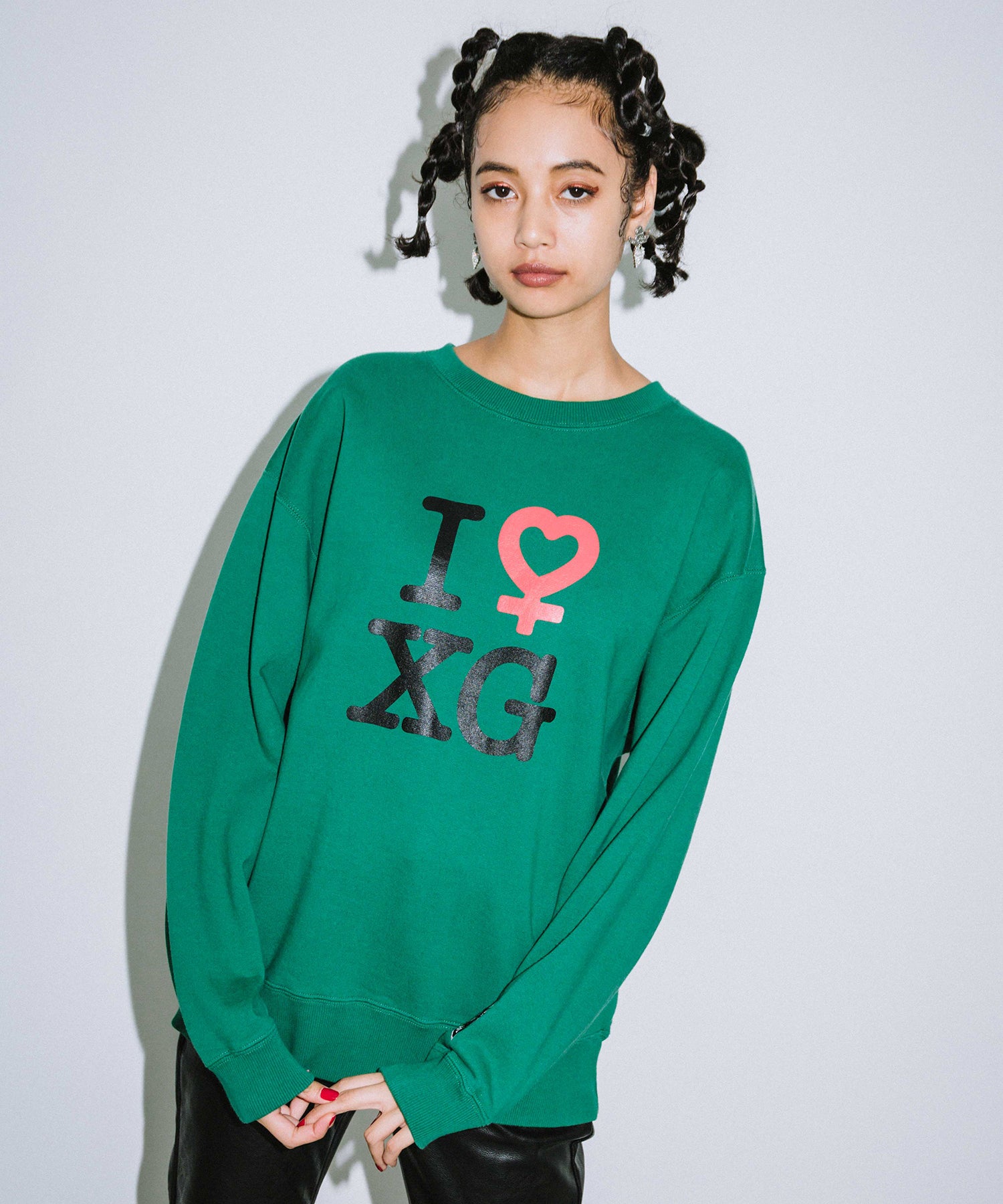 FEMINISM CREW SWEAT TOP, HOODIES & SWEATERS, X-Girl  