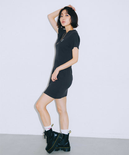 FACE COMPACT S/S TEE DRESS